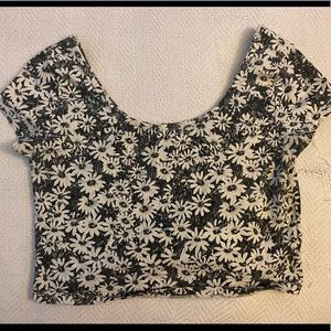 Sunflower crop top